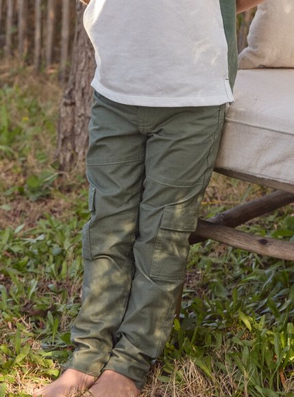 Παιδικό Παντελόνι για Αγόρια Chaki Dinosaur