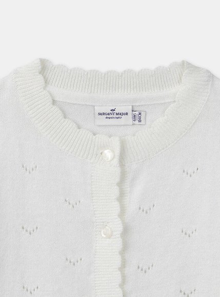 Παιδική Ζακέτα για Κορίτσια White Ways