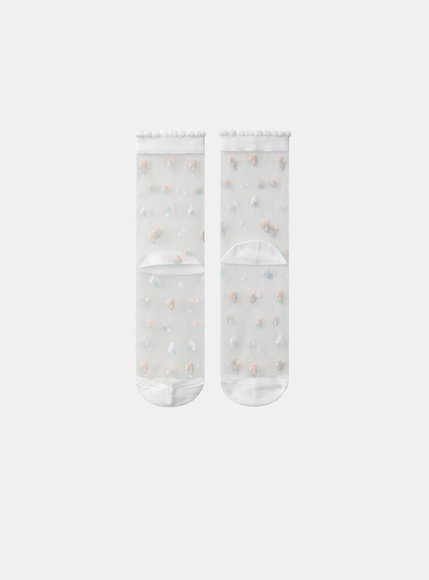 Παιδικές Κάλτσες για Κορίτσια Transparent Sprinkles