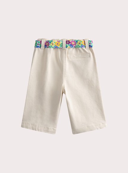Βρεφικό Παντελόνι για Κορίτσια Beige Embroidery