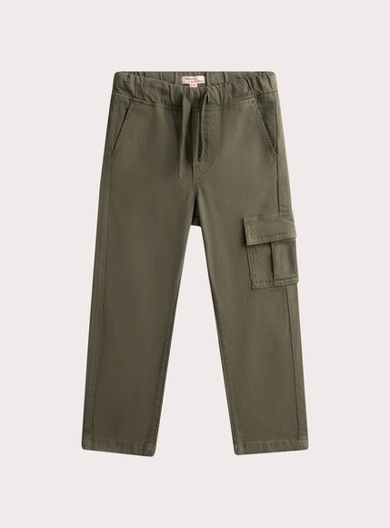 Παιδικό Παντελόνι για Αγόρια Chaki Cargo Look