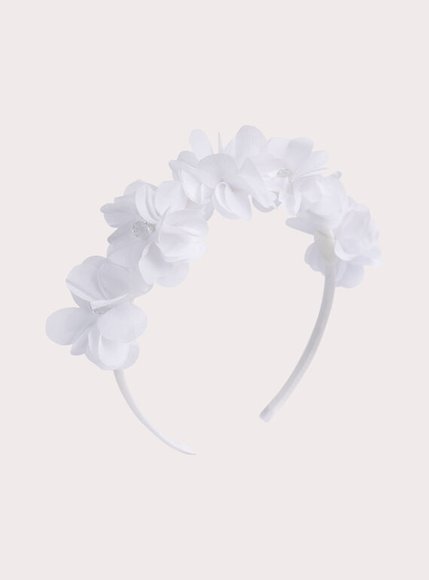 Παιδική Στέκα Μαλλιών για Κορίτσια White Crown