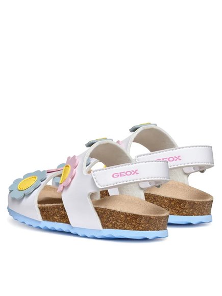 Παιδικά Σανδάλια Geox Adriel για Κορίτσια Flowers Multi (Μεγέθη 28-35)
