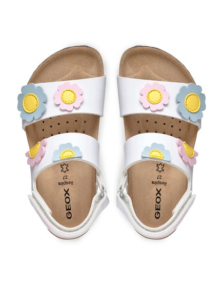 Παιδικά Σανδάλια Geox Adriel για Κορίτσια Flowers Multi (Μεγέθη 28-35)