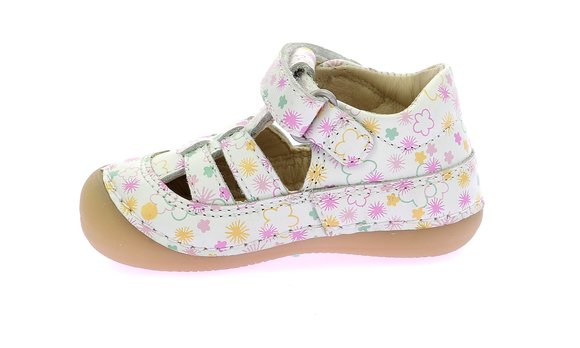 Βρεφικά Παπούτσια Kickers Sushy για Κορίτσια White Multi (Μεγέθη 18-22)