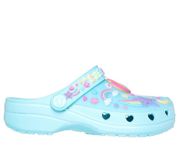 SKECHERS Παιδικά Παπούτσια Skechers Heart Charmer για Κορίτσια Blue Girly Land (Μεγέθη 27,5-36) - ΜΠΛΕ