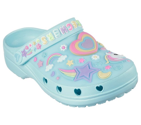 Παιδικά Παπούτσια Skechers Heart Charmer για Κορίτσια Blue Girly Land (Μεγέθη 27,5-36) - ΜΠΛΕ φωτογραφία