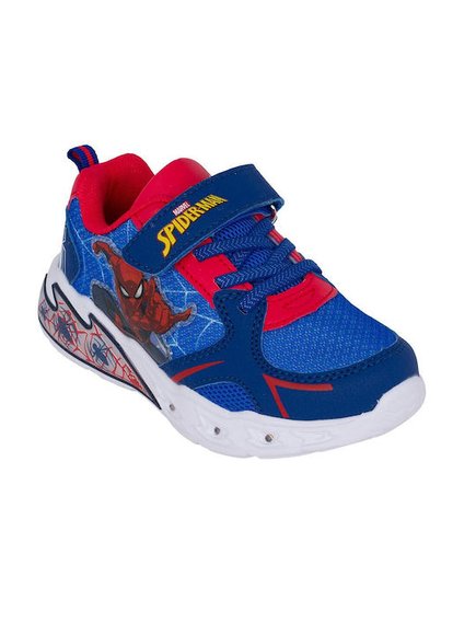Παιδικά Παπούτσια Disney για Αγόρια Blue/Red Spiderman (Μεγέθη 25-33)