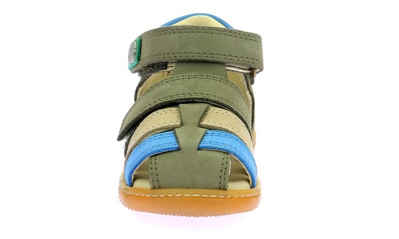 Βρεφικά Παπούτσια Kickers Kick Pod για Αγόρια Chaki (Μεγέθη 20-26)