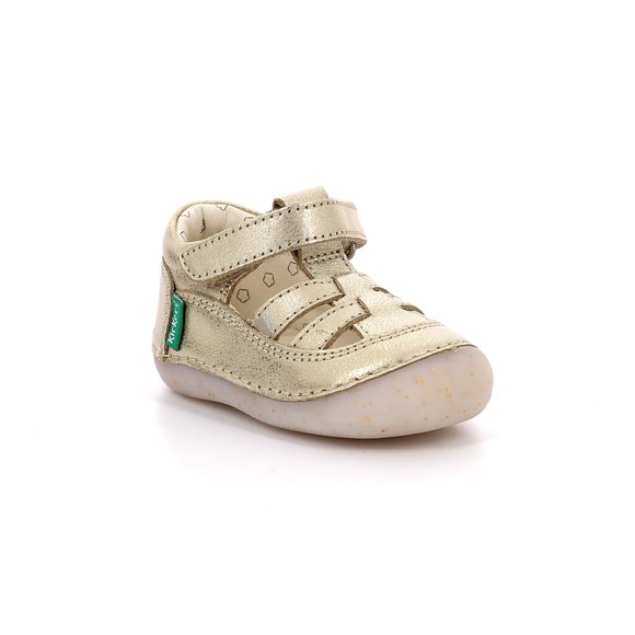 Βρεφικά Παπούτσια Kickers Sushy για Κορίτσια Beige Champagne (Μεγέθη 19-22)