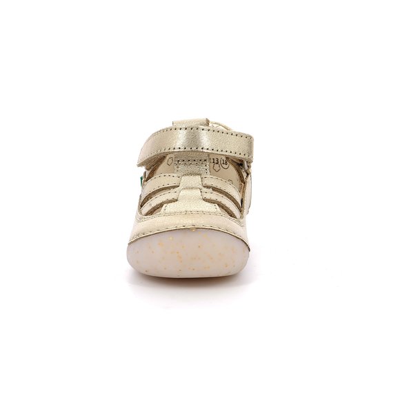 Βρεφικά Παπούτσια Kickers Sushy για Κορίτσια Beige Champagne (Μεγέθη 19-22)