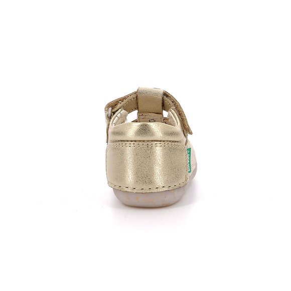 Βρεφικά Παπούτσια Kickers Sushy για Κορίτσια Beige Champagne (Μεγέθη 19-22)