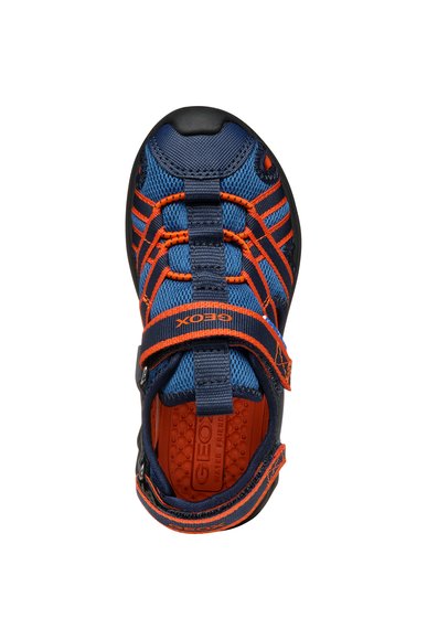 Παιδικά Σανδάλια Geox Airadyum για Αγόρια Navy/Red (Μεγέθη 28-36)