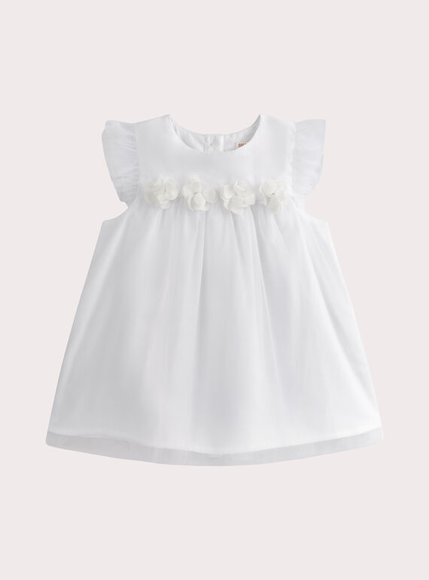 Βρεφικό Φόρεμα για Κορίτσια Tulle Flowers