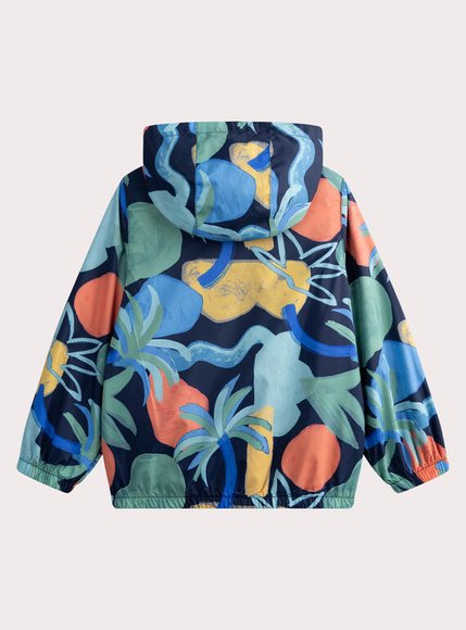 Παιδικό Αντιανεμικό Μπουφάν για Αγόρια Denim Graphic - 2 σε 1