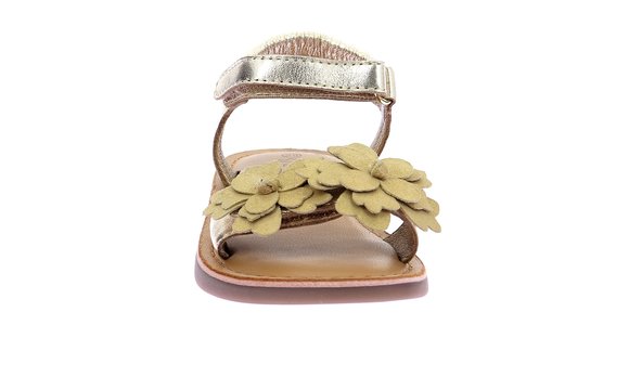 Παιδικά Πέδιλα Mod8 για Κορίτσια Gold Flowers (Μεγέθη 26-36)