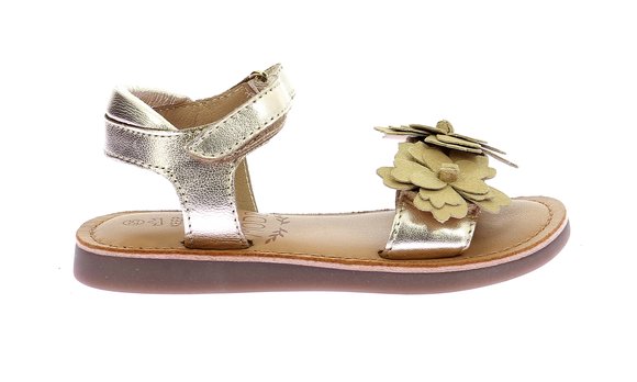 MOD8 Παιδικά Πέδιλα Mod8 για Κορίτσια Gold Flowers (Μεγέθη 26-36) - ΧΡΥΣΟ