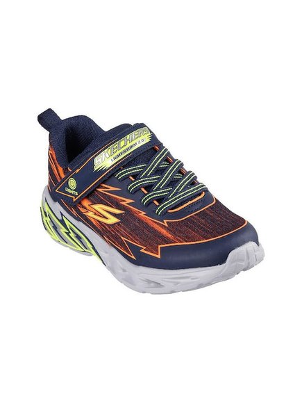 Παιδικά Παπούτσια Skechers Quantroid Vortex 2.0 για Αγόρια Orange (Μεγέθη 27-35)