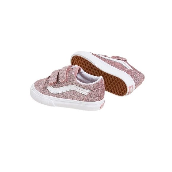 Βρεφικά Παπούτσια Vans Old Skool για Κορίτσια Pink Glitter (Μεγέθη 20-26)