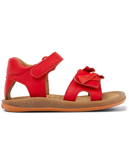 Βρεφικά Σανδάλια Camper Twins για Κορίτσια Red Bows (Μεγέθη 21-26)