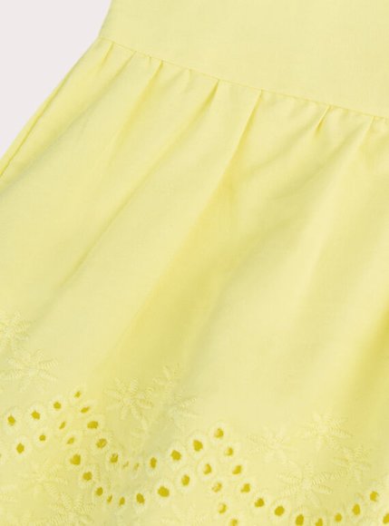 Παιδική Μπλούζα για Κορίτσια Yellow Embroidery