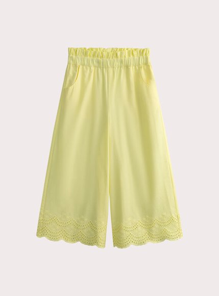 Παιδική Παντελόνα για Κορίτσια Yellow Embroidery