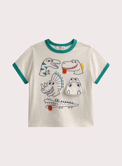 Παιδική Μπλούζα για Αγόρια Dino Crew