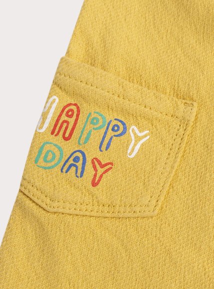 Βρεφικό Παντελόνι για Αγόρια Yellow Twill