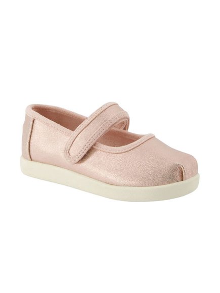 Βρεφικά Παπούτσια Toms Mary Jane για Κορίτσια Pink Glamour (Μεγέθη 19,5-28,5)