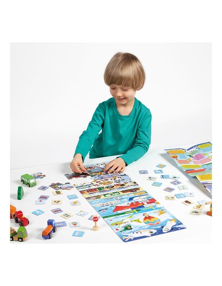Παιδικό Παζλ Banana Panda Puzzle + Transport 4+ - ΠΟΛΥΧΡΩΜΟ φωτογραφία