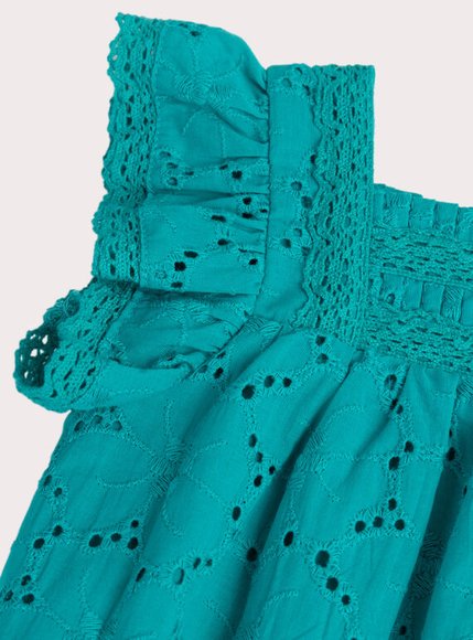 Βρεφικό Φόρεμα για Κορίτσια Turquoise Caribbean