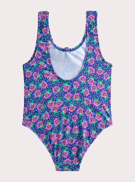 Παιδικό Ολόσωμο Μαγιό για Κορίτσια Blue Floral