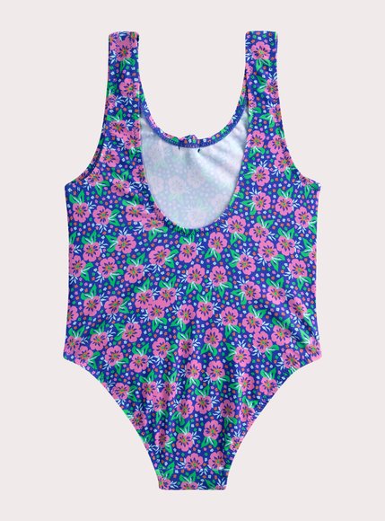 Παιδικό Ολόσωμο Μαγιό για Κορίτσια Blue Floral