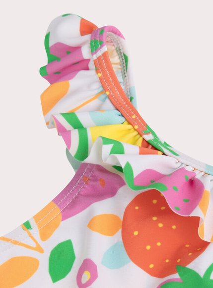 Παιδικό Ολόσωμο Μαγιό για Κορίτσια Asymmetrical Fruit