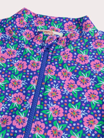 Παιδική Αντιηλιακή Μπλούζα για Κορίτσια Blue Floral