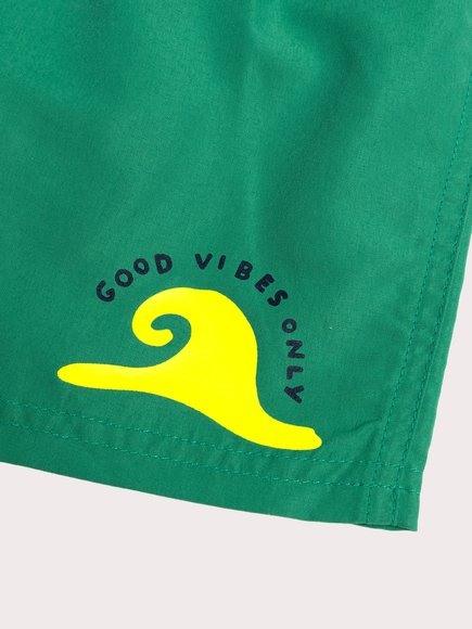 Παιδικό Μαγιό για Αγόρια Green Vibes - ΠΡΑΣΙΝΟ φωτογραφία