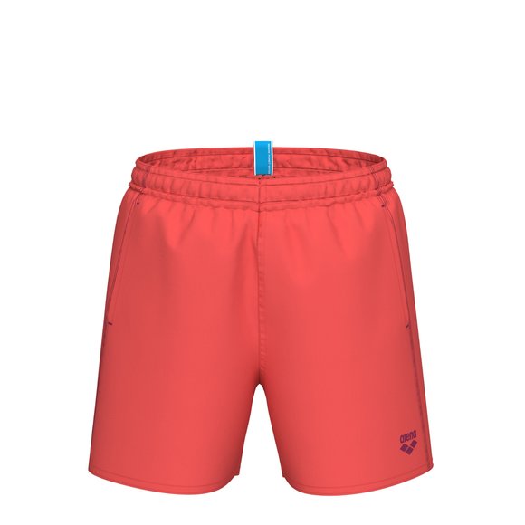 ARENA Παιδικό Μαγιό Arena Beach Boxer για Αγόρια Coral - ΚΟΚΚΙΝΟ