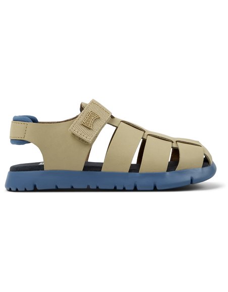 Παιδικά Σανδάλια Camper Oruga για Αγόρια Beige/Blue (Μεγέθη 26-34)
