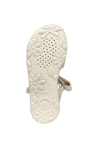 Παιδικά Σανδάλια Geox Haiti για Κορίτσια Beige Print (Μεγέθη 27-34)