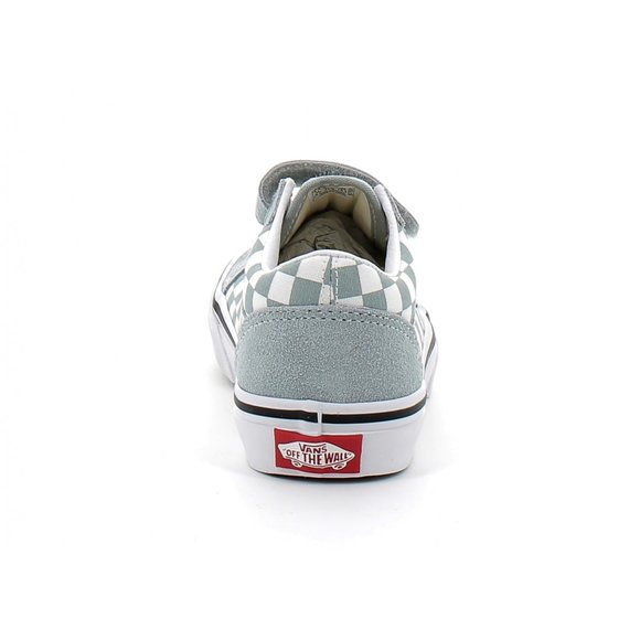 Παιδικά Παπούτσια Vans Old Skool για Αγόρια Grey Checkerboard (Μεγέθη 27-34)
