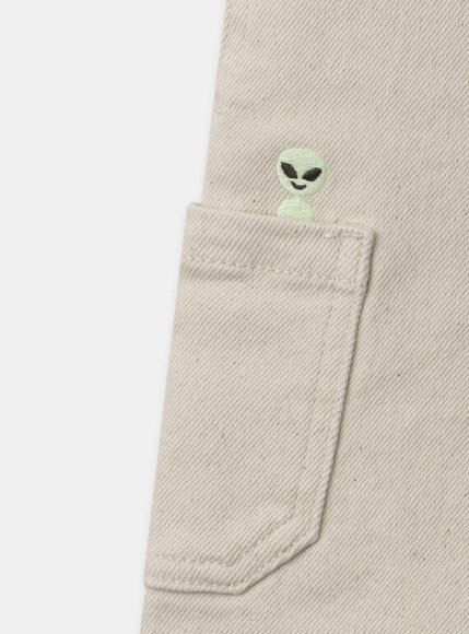 Παιδική Βερμούδα για Αγόρια Beige Alien