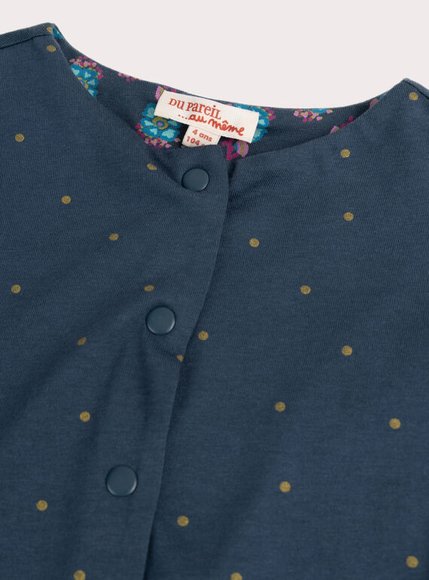 Παιδική Ζακέτα για Κορίτσια Polka Psychedelic - 2 σε 1