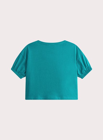 Παιδική Μπλούζα για Κορίτσια Turquoise Pineapple