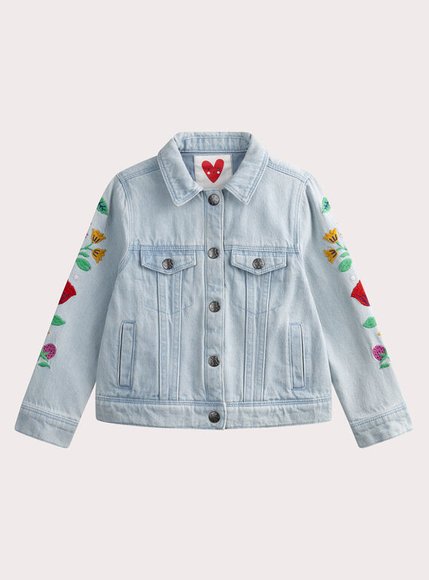 Παιδικό Τζιν Μπουφάν για Κορίτσια Colourful Denim