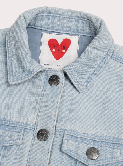 Παιδικό Τζιν Μπουφάν για Κορίτσια Colourful Denim