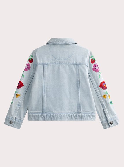 Παιδικό Τζιν Μπουφάν για Κορίτσια Colourful Denim