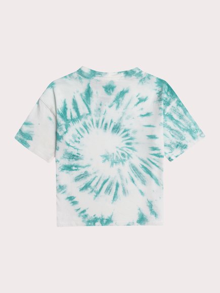 Παιδική Μπλούζα για Κορίτσια Green Tie Dye