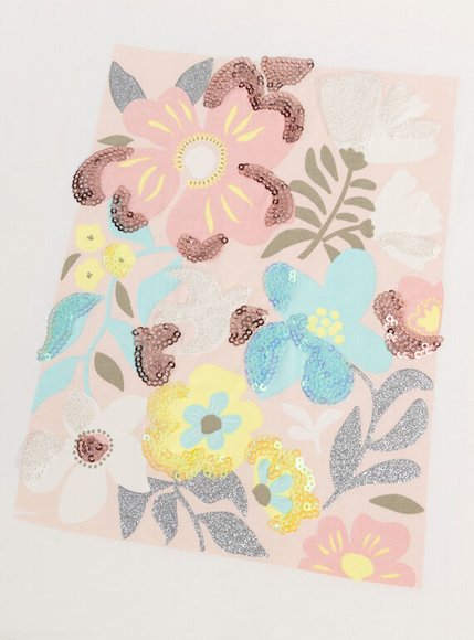 Παιδική Μπλούζα για Κορίτσια Flower Painting