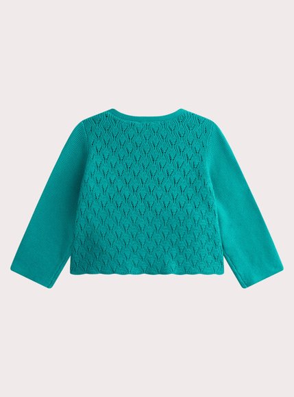 Βρεφική Ζακέτα για Κορίτσια Fancy Turquoise