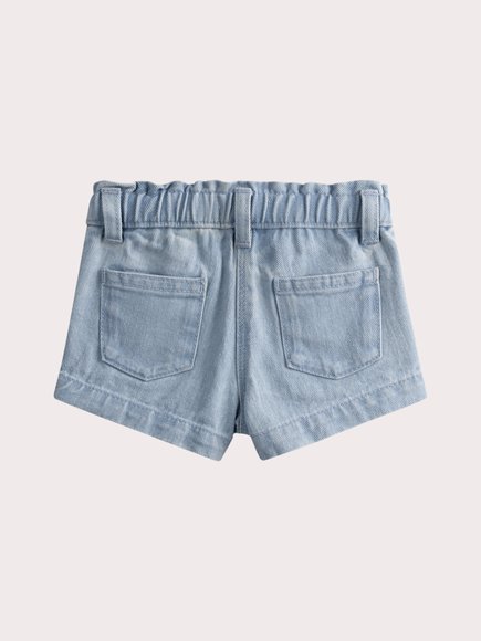 Βρεφικό Σορτς για Κορίτσια Light Denim Flower